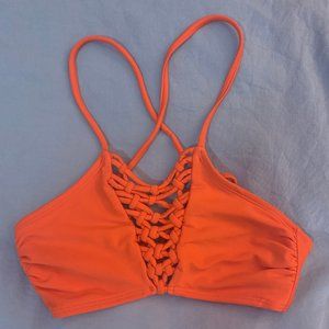 Orange Swim Suit Top